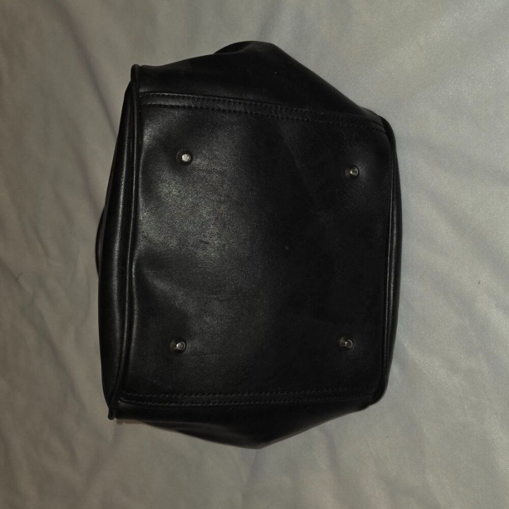 Vintage Bellerose Handbag Purse Triple Zipper Handles Snap Retro EUC - Picture 5 of 10